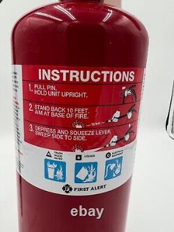 First Alert Fire Extinguisher Home Safety and Emergency Use