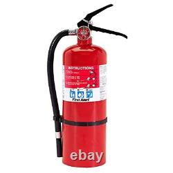 First Alert PRO5 Rechargeable Heavy Duty Plus Fire Extinguisher UL rated 3-A4