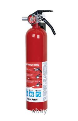 First Alert UL Rated Red 1-A10-BC Rechargeable Home Fire Extinguisher 2.5 lbs