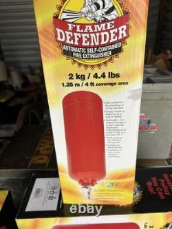 Flame Defender Automatic Fire Extinguishers X5 New In Box