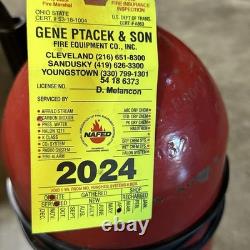 Full ANSUL SENTRY CD10A-1 10LB Carbon Dioxide Extinguisher Inspected In 2024