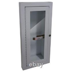 GRAINGER APPROVED 1RK37 Fire Extinguisher Cabinet, White, Steel 1RK37