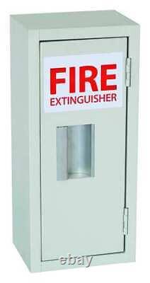 GRAINGER APPROVED 35GX42 Fire Extinguisher Cabinet, 5 lb, 8-1/16inW