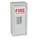 GRAINGER APPROVED 35GX42 Fire Extinguisher Cabinet, Cream, Steel 35GX42