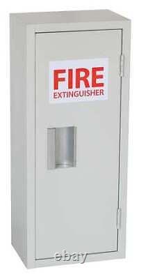GRAINGER APPROVED 35GX43 Fire Extinguisher Cabint, 10lb, 10-1/16inW