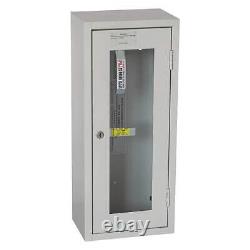 GRAINGER APPROVED 35GX49 Fire Extinguisher Cabinet, Cream, Steel 35GX49