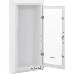 Global Industrial Fire Extinguisher Cabinet Semi-Recessed Fits 10 Lbs