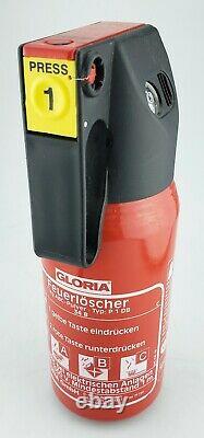 Gloria Feuerloscher 1kg ABC Pulver 8A For Porsche Fire Extinguisher 2014 E New