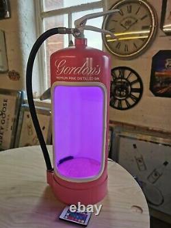 Gordon's Gin Illuminated Fire Extinguisher Bottle Holder