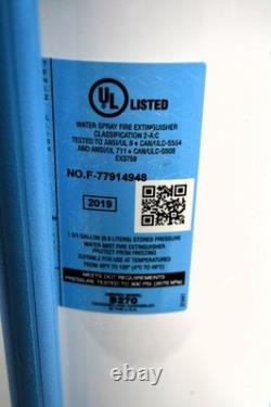 Great Condition 1.75 Gallon Amerex C270NM Class A & C Water Mist Extinguisher