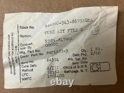 Grumman Titanium Fire Extinguisher Tube Assembly P/N 89F1183-3 New