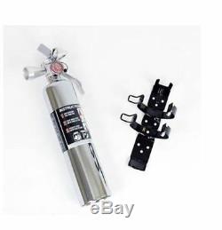 H3R HG250C 2.5 Lb HalGuard Fire Extinguisher Chrome