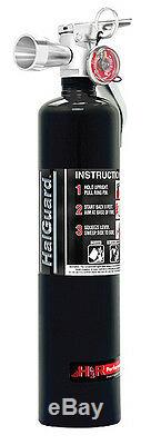 H3R HalGuard Black Clean Agent Fire Extinguisher HG250B