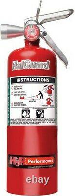 H3R HalGuard Model HG500R Red Clean Agent Fire Extinguisher