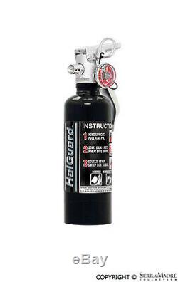 H3R HalGuard Premium Clean Agent Fire Extinguisher, 1.4 lb. Black
