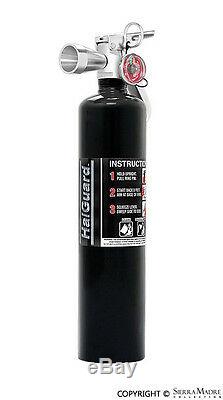 H3R HalGuard Premium Clean Agent Fire Extinguisher, 2.5 lb Black