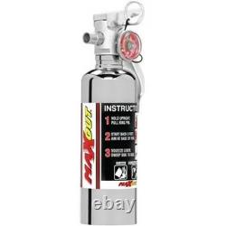 H3R MX100C 1 Lbs. Dry Chemical Agent Fire Extinguisher Chrome