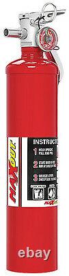 H3R MaxOut Dry Chemical Fire Extinguisher, 2.5 lb Red