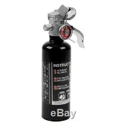 H3R Performance HG100B HalGuard 1.4 lb Black Clean Agent Fire Extinguisher