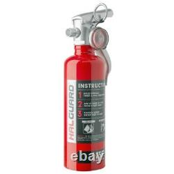 H3R Performance HG100R Halguard Clean Agent Car Fire Extinguisher 1.4 lb Red NEW