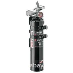H3R Performance Halguard 2.5LB Fire Extinguisher w Mounting Bracket HG250B Black