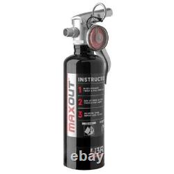 H3R Performance MX100B Maxout Dry Chemical Car Fire Extinguisher 1.0 lb Black