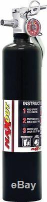 H3R Performance MaxOut 2.5 lb Dry Chemical Refillable Fire Extinguisher Black