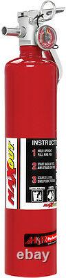 H3R Performance MaxOut 2.5 lb Dry Chemical Refillable Fire Extinguisher Red