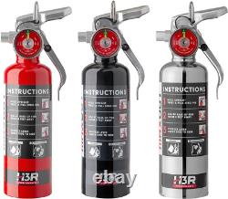 H3R Performance MaxOut Dry Chemical Car Fire Extinguisher 1.0 lb. Black(MX100B)