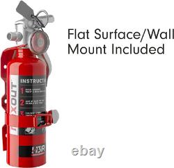 H3R Performance MaxOut Dry Chemical Car Fire Extinguisher 1.0 lb. Black(MX100B)