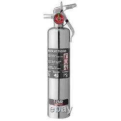 H3r Performance Fire Equipme 2.5 Lb. Chrome Dry Chemical Fire Extinguisher