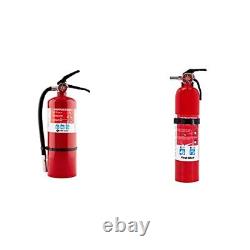 HOME2PRO Rechargeable Compliance Fire Extinguisher UL Rated 2-A10-BC, Red &