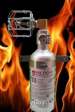 Halon SS-30 Fire extinguisher Automatically Deploy 90 degree head
