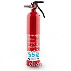 Home First Alert Fire Extinguisher Rechargeable Standard Home Pack Of 3