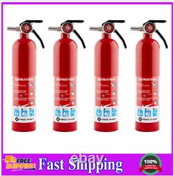 Home1-4, Standard Home Fire Extinguisher, Red 4Pk