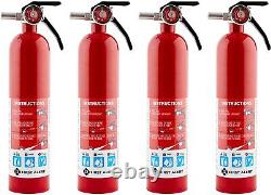 Household Fire Extinguisher 4 Pack, rating 1-A10-BC, 4 pieces, home, security