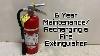 How To Do A 6 Year Maintenance Recharge A Fire Extinguisher