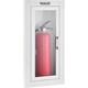 Industrial Fire Extinguisher Cabinet Semi-Recessed Fits 2-6.5 Lbs. Industrial