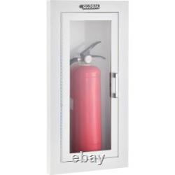 Industrial Fire Extinguisher Cabinet Semi-Recessed Fits 2-6.5 Lbs. Industrial