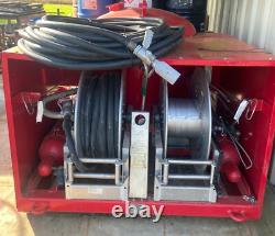 Industrial Fire Extinguisher System 1,500LB Dry Chemical Powder Skid Mounted