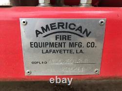 Industrial Fire Extinguisher System 1,500LB Dry Chemical Powder Skid Mounted