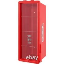 Industrial Plastic Fire Extinguisher Cabinet Fits 20 lbs. Red Industrial