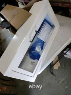 JL Industries 1013F10 Full Glass Surface Mount Fire Extinguisher Cabinet