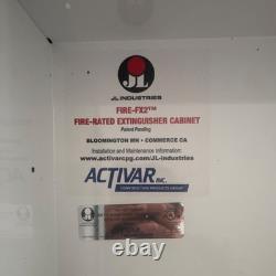 JL Industries FIRE-FX2 Fire Extinguisher Cabinet, Fire-Rated, C1017F10FX2