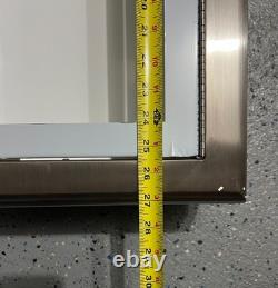 JL Industries Fire Extinguisher Cabinet C1037F10 Stainless Steel with Door NEW