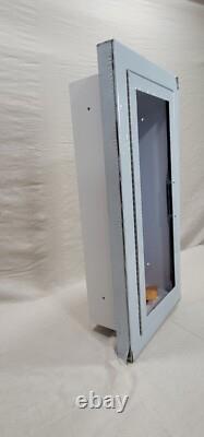JL Industries Stainless Steel Recessed Fire Extinguisher Cabinet COS 1036F12 SS