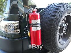 JM3 10lb. CO2 Tank or Fire Extinguisher MOUNT for Toyota FJ Cruiser ALL Years
