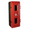 JONESCO JBXE83 Fire Ext. Cabinet, Black Red, Plastic 6ATL5