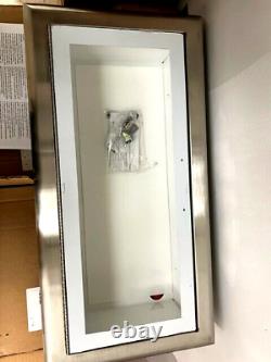 Jl Cosmopolitan C 1037f10 Ss Fire Cabinet Less Extinguisher Shown