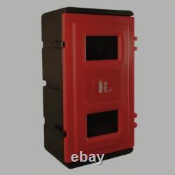 Jonesco JBDE73 Fire Extinguisher Cabinet Surface Mount 24 30lbs Tank Weight NOB